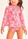 Conjunto Praia Pingo de Alegria 112610P Infantil Blusa e Calcinha Proteção Solar UV50+ Poliéster T. 04/10 Conjunto Praia Pingo de Alegria 112610P Infantil Blusa e Calcinha Proteção Solar UV50+ Poliéster T. 04/10