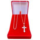 Conjunto Prata Masculina 60cm Legítima + Pulseira Italiana