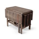 Conjunto Prático Dobrável Lenhador Área Externa 6 Cadeiras