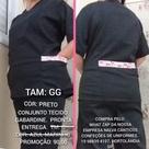 Conjunto preto gabardine