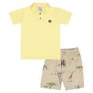 Conjunto Primeiros Passos Menino - Amarelo - 52275-4