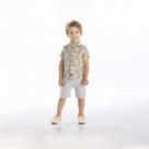 Conjunto Primeiros Passos Menino - Bege - 52276-1307