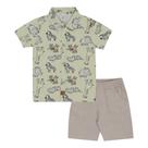 Conjunto Primeiros Passos Menino - Verde - 52276-1329 Conjunto Primeiros Passos Menino - Verde - 52276-1329