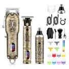 Conjunto profissional de aparador de cabelo sem fio da Hair Clippers Qhou