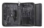 Conjunto Profissional De Manicure 32 Peças Aço Inoxidável