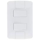Conjunto pronto 2 interruptores paralelos 6a/250v - tramontina aria