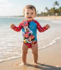 Conjunto Proteção Solar Minnie V (Meses a 1 Ano)