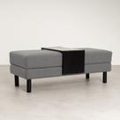 Conjunto Puff Baú 120cm e Bandeja Antúrio CabeCasa MadeiraOriginals Conjunto Puff Baú 120cm e Bandeja Antúrio CabeCasa MadeiraOriginals