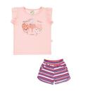 Conjunto Pulla Bulla Bebê Menina Verão Ref. 38119