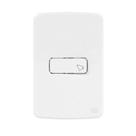 Conjunto pulsador campainha 10a branco composé - weg