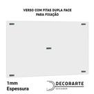 Conjunto Quadro Decorativo Abstrato Flores Preto e Vermelho Kit de Quadros Decorativos para Parede Sala e Quarto PVC 60x