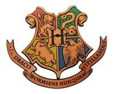 Conjunto Quadros Harry Potter Casas + Brasão Hogwarts