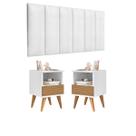 Conjunto Quarto 2 Mesas De Cabeceira Pix e1 cabeceira para cama casal 1,40 várias cores ENVIA SOMENTE 01 KIT