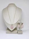 Conjunto quartzo rosa Conjunto quartzo rosa