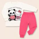 Conjunto Quentinho Moletom Infantil Blusa Estampada e Calça 1 a 3 Anos Conjunto Quentinho Moletom Infantil Blusa Estampada e Calça 1 a 3 Anos