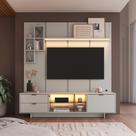 Conjunto Rack e Painel para TV até 55 Polegadas com LED Arenas