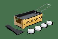 Conjunto Raclette Brinox 7 Peças Amarelo