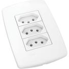 Conjunto Rad Modular Branco 1803118 3Tom 10A Conjunto Rad Modular Branco 1803118 3Tom 10A