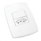 Conjunto Rad Modular Branco 1803221 1S+1Tomada 20A