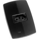 Conjunto Rad Modular Preto 1804113 1Tomada 10A Conjunto Rad Modular Preto 1804113 1Tomada 10A