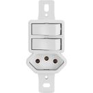 Conjunto Rad Pollar 1901130 2Pp 1Tomada 10A S/P Conjunto Rad Pollar 1901130 2Pp 1Tomada 10A S/P