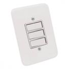 Conjunto Radial Pollar 1901004 3 interruptores Simp