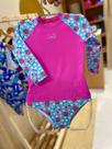 Conjunto raglan infantil feminino