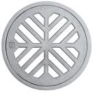 Conjunto ralo redondo com caixa sifonada aluminio 10cm