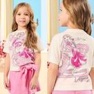 Conjunto Rapunzel Animê Disney