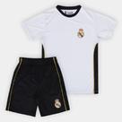 Conjunto Real Madrid Símbolo - Camisa + Bermuda - Juvenil