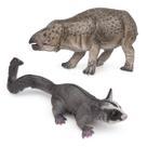 Conjunto realista de figuras de animais selvagens Sugar Glider Thylacine Conjunto realista de figuras de animais selvagens Sugar Glider Thylacine