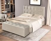 Conjunto Recamier Baú Cabeceira Cama Milão 140 cm Sapateira Puff Closet Nicho Organizador Decoração Banco Elegante Brinquedo Calçadeira Roupas Enxoval