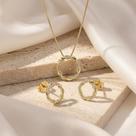 Conjunto redondo cravejado