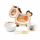Conjunto refeição ecologico infantil - 5 peças Tableware