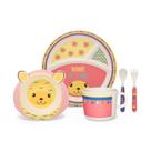 Conjunto Refeição Infantil Me Lhama 5 Peças Oxford