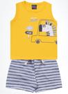 Conjunto regata/bermuda bebe 13337 kiko e kika