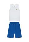 Conjunto Regata Bermuda Infantil Menino Onda Marinha