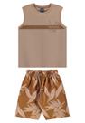 Conjunto Regata e Bermuda Menino Bee Loop