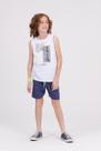 Conjunto Regata Infantil Web Game Branco