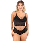 Conjunto Renda Espera Marido Lingerie Com Forro Feminino Sexy Adulto Caleçon Moda Íntima Conjunto Renda Espera Marido Lingerie Com Forro Feminino Sexy Adulto Caleçon Moda Íntima