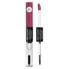 Conjunto Revlon de Batom Líquido e Brilho Labial Rosa