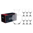 Conjunto Riedel Decanter 1.5L e 6 Taças Ouverture Magnum 530ml Cristal Premium