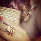 Conjunto Rinnovare Cravejado Zirconias Banho Ouro 772 773