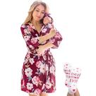 Conjunto Robe ECO BABY Mommy and Me Set de embrulho para bebês de maternidade