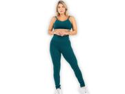 Conjunto Roupa De Academia Zero Transparencia Texturizado