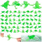 Conjunto Rubber Frogs HFWTWPY para crianças, 60 mini brinquedos para sapos