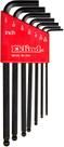 Conjunto SAE Wrench Eklind 13207 Ball-Hex-L Key de 7 peças