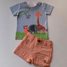 Conjunto Safari Alenice - P 03 á 06 Meses