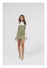 Conjunto Saia Copped Verde Bobby Lulu