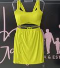 conjunto saia + cropped